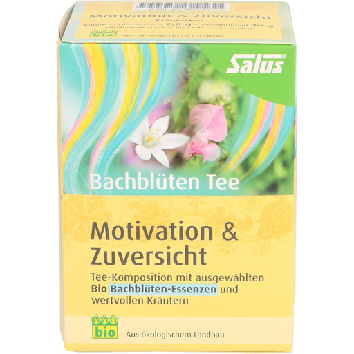 Salus Bachblüten Tee Motivation & Zuversicht bio, 15 St. Filterbeutel