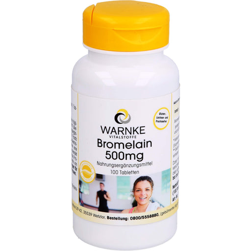 WARNKE Bromelain 500 mg Tabletten, 100 St. Tabletten