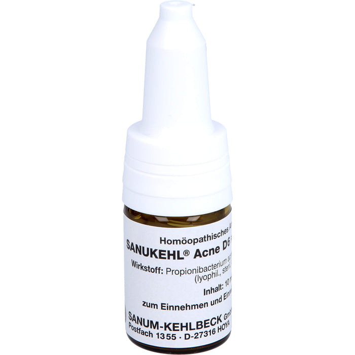 SANUM-KEHLBECK Sanukehl Acne D6 Tropfen, 10 ml Lösung