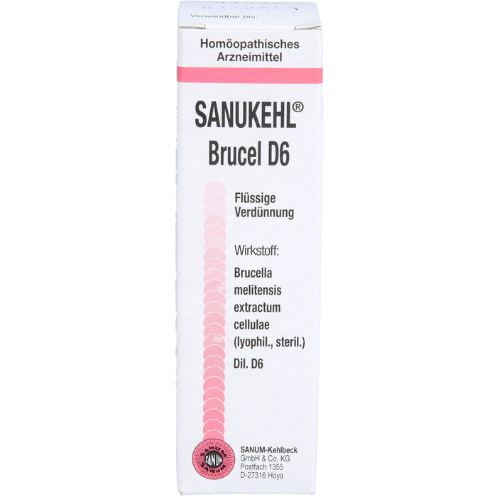 SANUM-KEHLBECK Sanukehl Brucel D6 flüssige Verdünnung, 10 ml Lösung