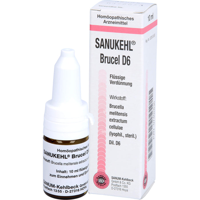 SANUM-KEHLBECK Sanukehl Brucel D6 flüssige Verdünnung, 10 ml Lösung