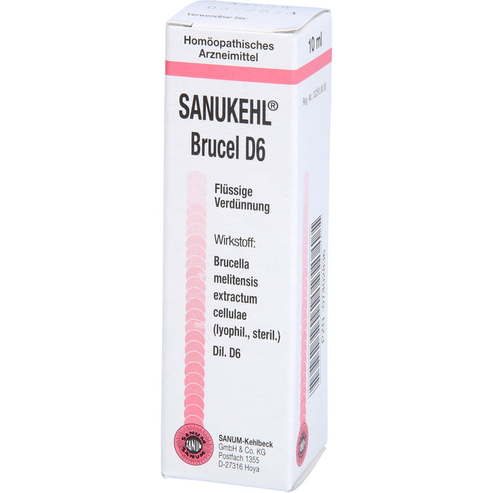 SANUM-KEHLBECK Sanukehl Brucel D6 flüssige Verdünnung, 10 ml Lösung