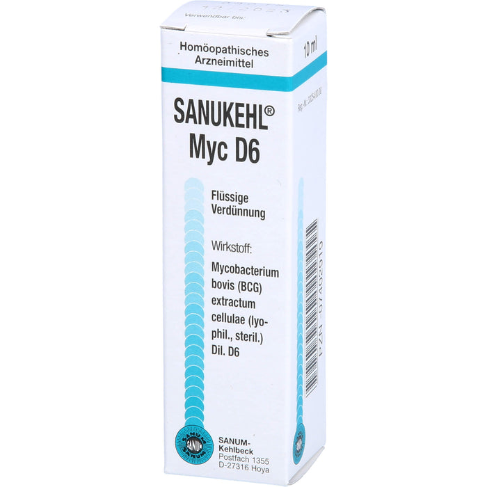 SANUM-KEHLBECK Sanukehl Myc D6 flüssige Verdünnung, 10 ml Lösung