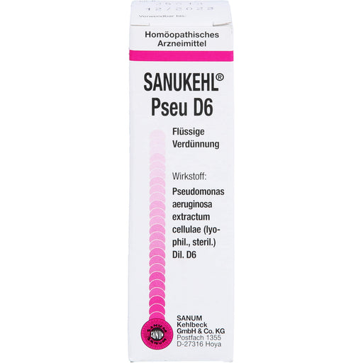 SANUM-KEHLBECK Sanukehl Pseu D6 flüssige Verdünnung, 10 ml Lösung