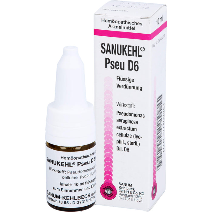 SANUM-KEHLBECK Sanukehl Pseu D6 flüssige Verdünnung, 10 ml Lösung