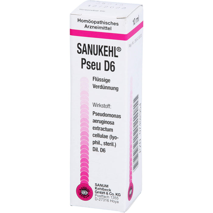 SANUM-KEHLBECK Sanukehl Pseu D6 flüssige Verdünnung, 10 ml Lösung