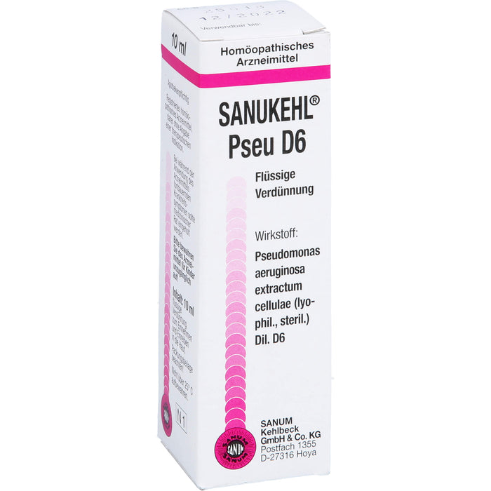 SANUM-KEHLBECK Sanukehl Pseu D6 flüssige Verdünnung, 10 ml Lösung