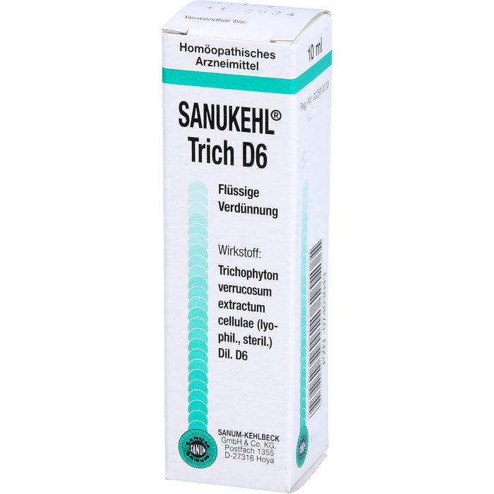 SANUM-KEHLBECK Sanukehl Trich D6 flüssige Verdünnung, 10 ml Lösung