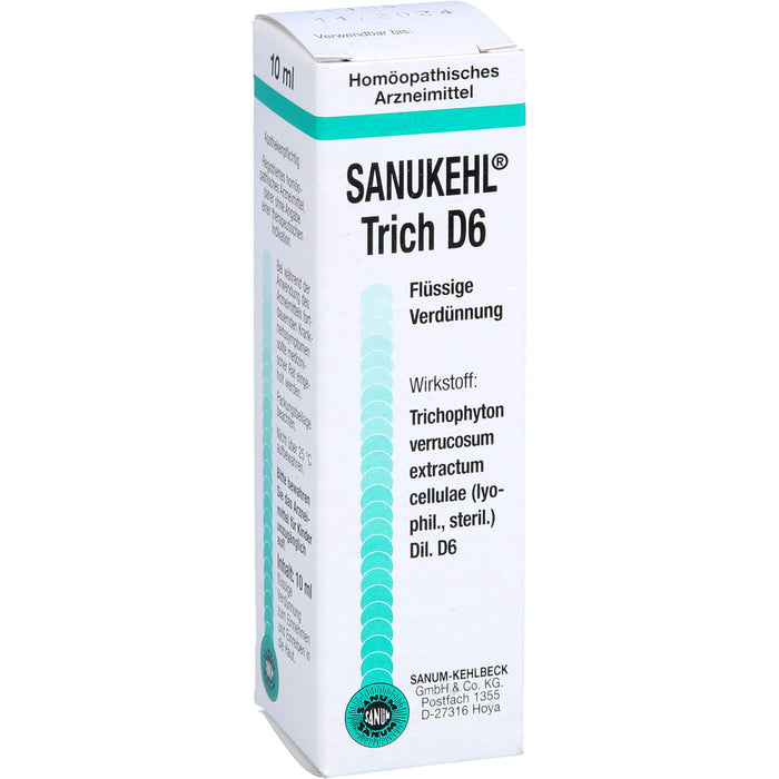 SANUM-KEHLBECK Sanukehl Trich D6 flüssige Verdünnung, 10 ml Lösung