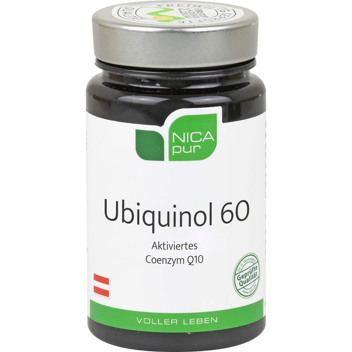 NICApur Ubiquinol 60 Kapseln, 30 St. Kapseln