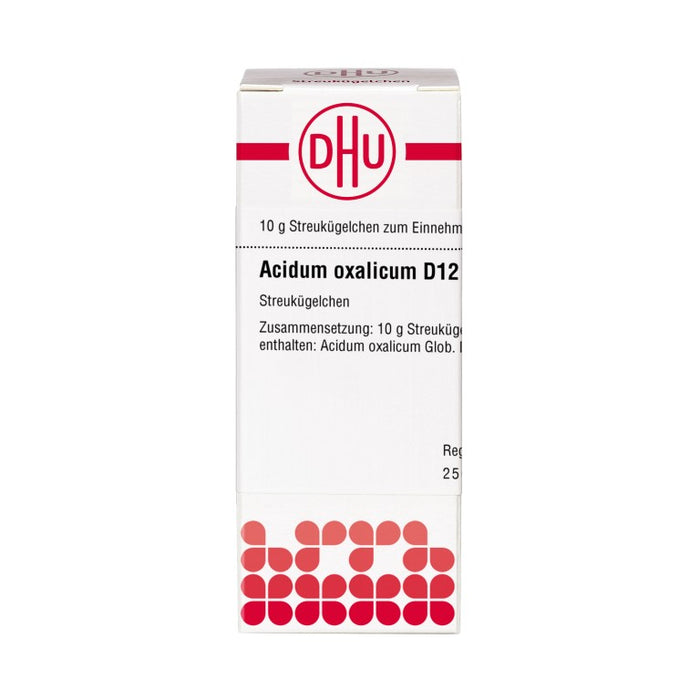 DHU Acidum oxalicum D12 Streukügelchen, 10 g Globuli