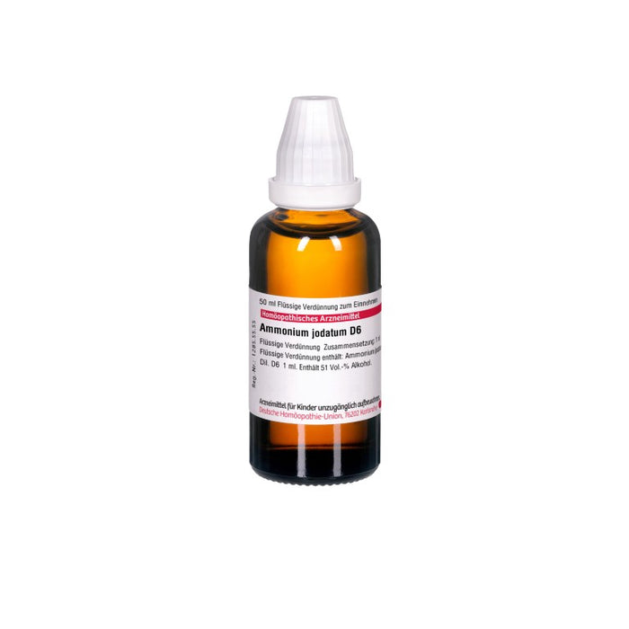 Ammonium jodatum D6 DHU Dilution, 50 ml Lösung