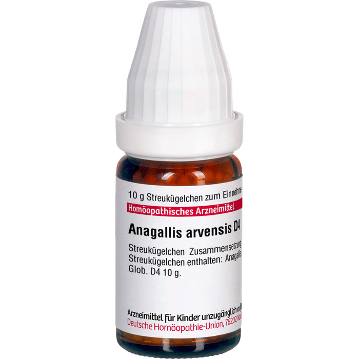 Anagallis arvensis D4 DHU Globuli, 10 g Globuli