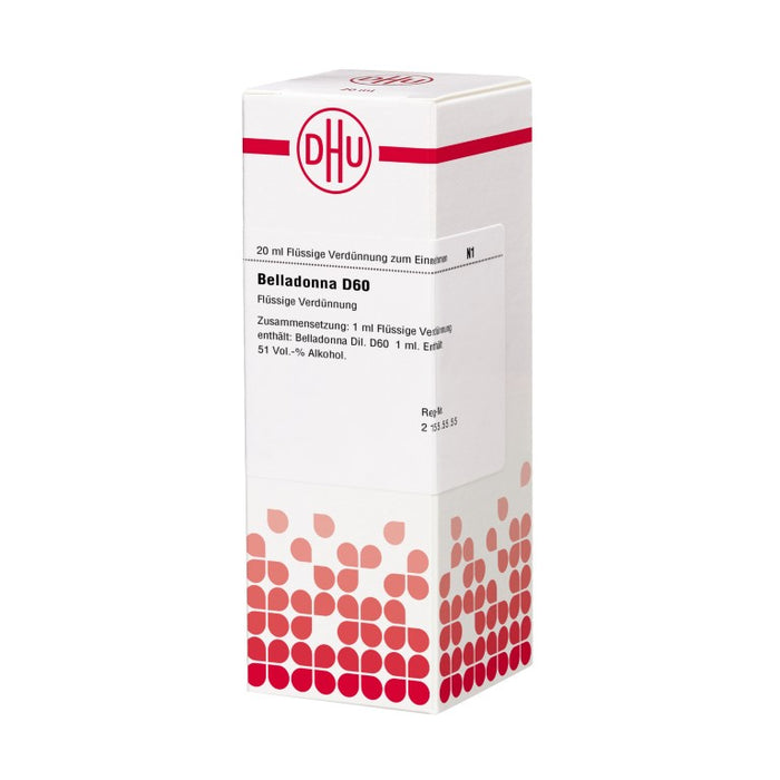 Belladonna D60 DHU Dilution, 20 ml Lösung