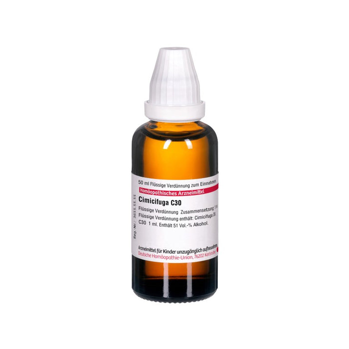 DHU Cimicifuga C30 Dilution, 50 ml Lösung