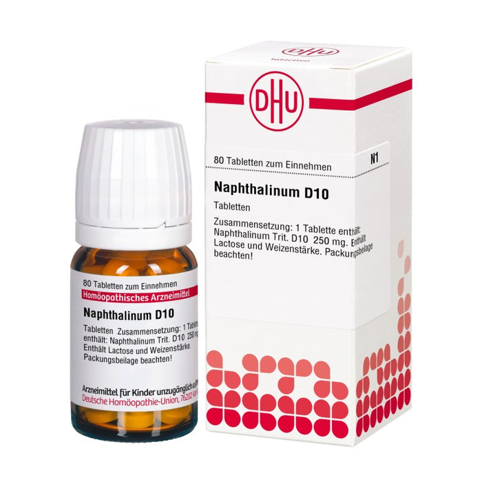 Naphthalinum D10 DHU Tabletten, 80 St. Tabletten