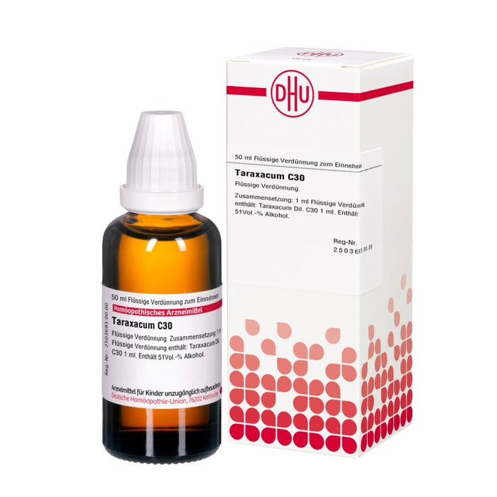 Taraxacum C30 DHU Dilution, 50 ml Lösung