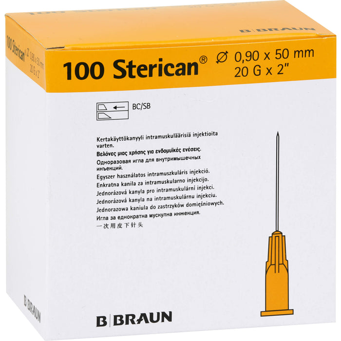 Sterican 20GX2 Kanülen 0,9X50mm, 100 St KAN