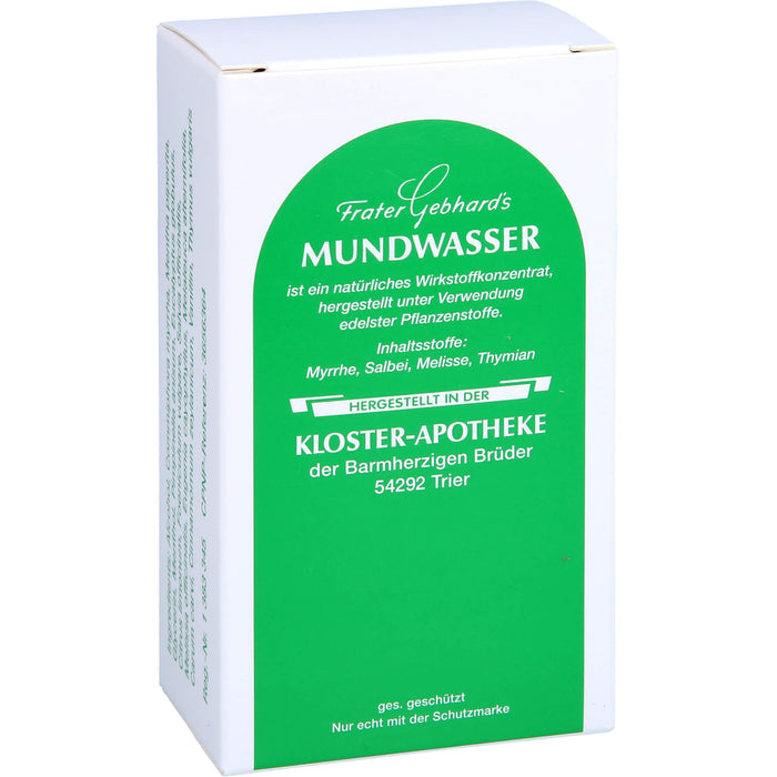 FRATER GEBHARD'S Mundwasser, 100 ml Lösung
