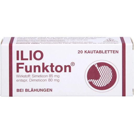 Ilio-Funkton Kautabletten bei Blähungen, 20 St. Tabletten