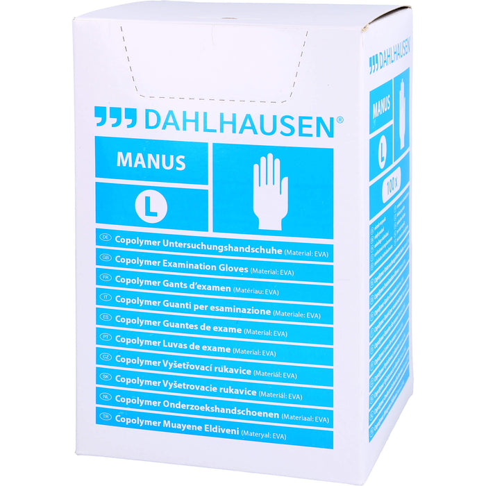 DAHLHAUSEN Copolymer Handschuhe steril Gr. L, 100 St. Handschuhe