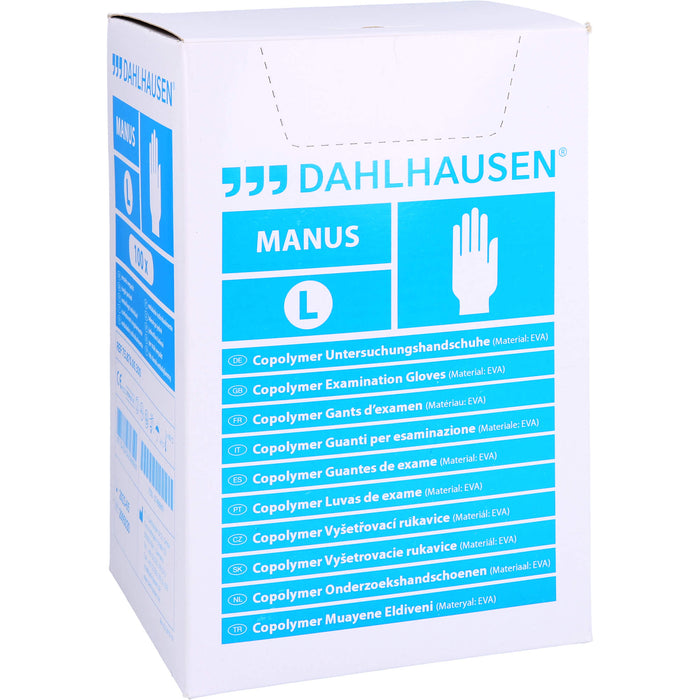 DAHLHAUSEN Copolymer Handschuhe steril Gr. L, 100 St. Handschuhe