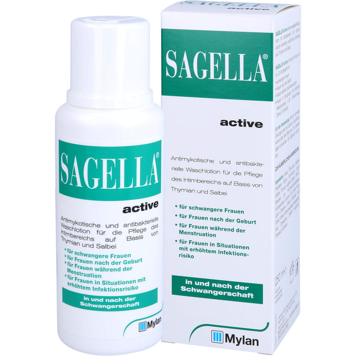 Sagella® active Intimwaschlotion, 250 ml Lotion