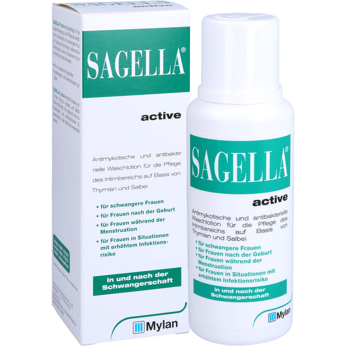 Sagella® active Intimwaschlotion, 250 ml Lotion