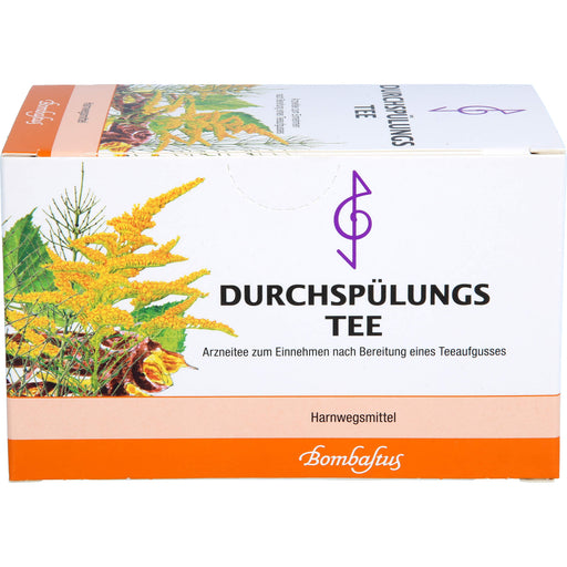 Bombastus Durchspülungstee zur Erhöhung der Harnmenge bei Katarrhen im Bereich von Niere und Blase, 20 St. Filterbeutel