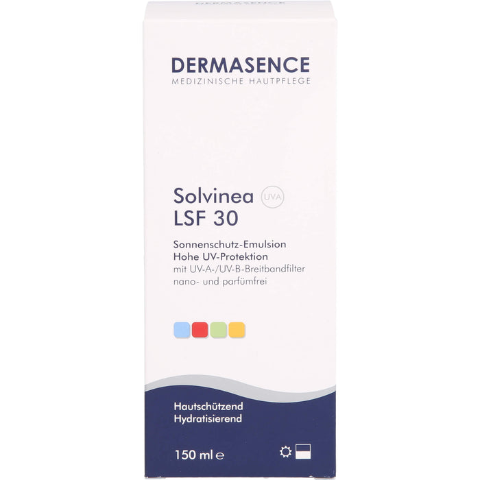 DERMASENCE Solvinea LSF30, 150 ml EMU
