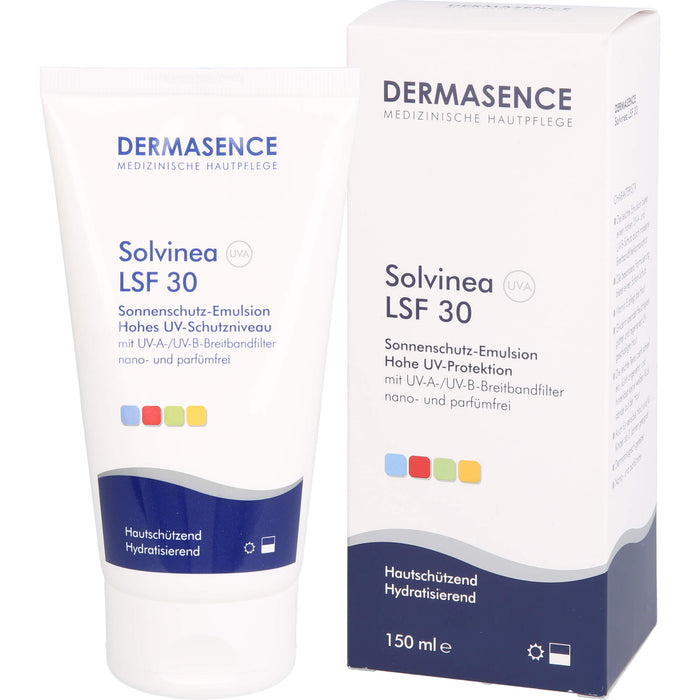 DERMASENCE Solvinea LSF30, 150 ml EMU
