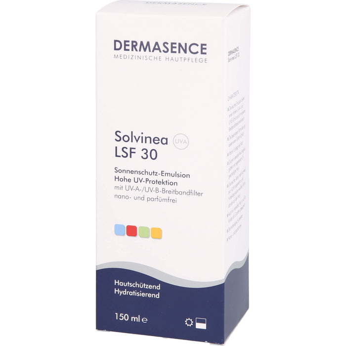 DERMASENCE Solvinea LSF30, 150 ml EMU