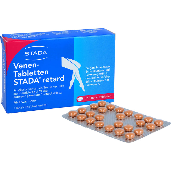 Venen-Tabletten STADA  retard, Retardtabletten, 100 St. Tabletten