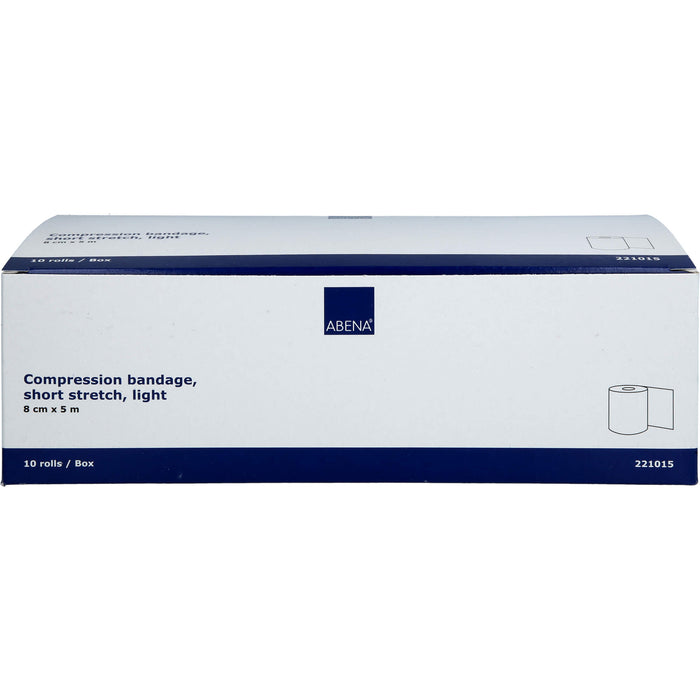 Kompressionsbinden Kurzzug 5mx8cm, 10 St BIN