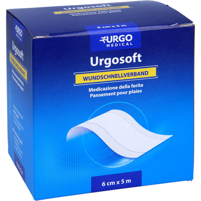 Urgosoft Pflaster 6 cm x 5 m Spender, 1 St. Pflaster