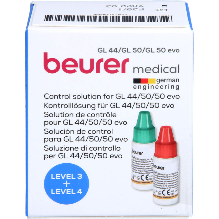 Beurer GL44/50 Kontrollösung Level 3+4, 1 St 