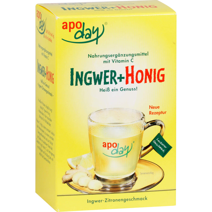 Apoday Ingwer + Honig Pulver Beutel, 10 St. Beutel