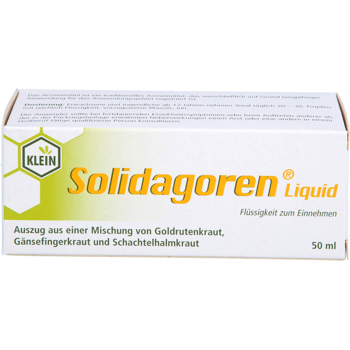 Solidagoren Liquid bei leichten Harnwegsbeschwerden, 50 ml Lösung