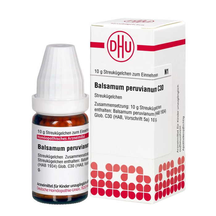 Balsamum peruvianum C30 DHU Globuli, 10 g Globuli