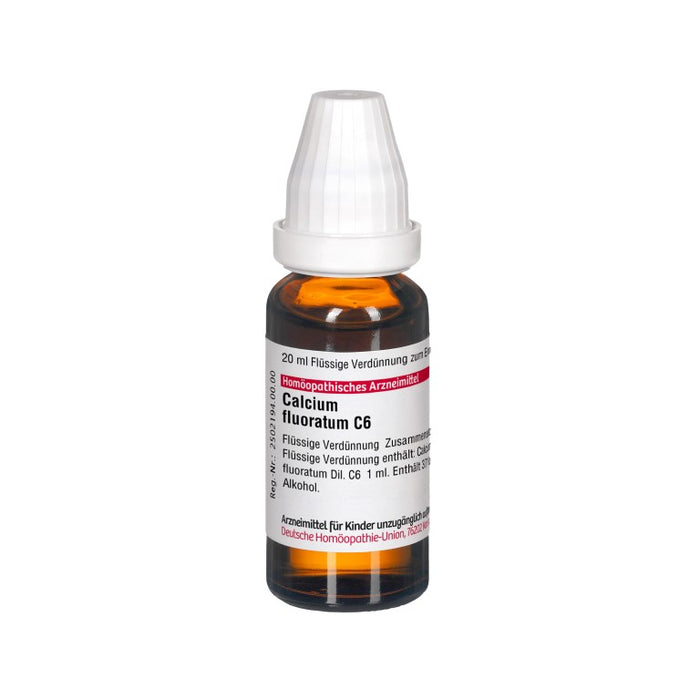 Calcium fluoratum C6 DHU Dilution, 20 ml Lösung