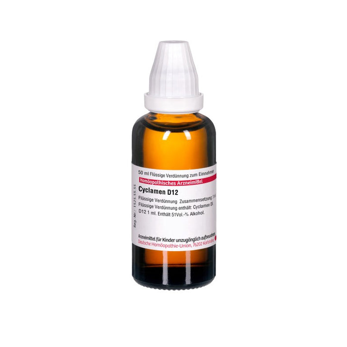 Cyclamen D12 DHU Dilution, 50 ml Lösung