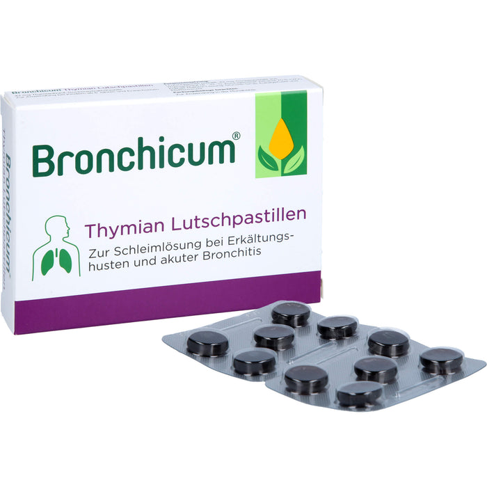 Bronchicum Thymian Lutschpastillen, 20 pcs. Tablets