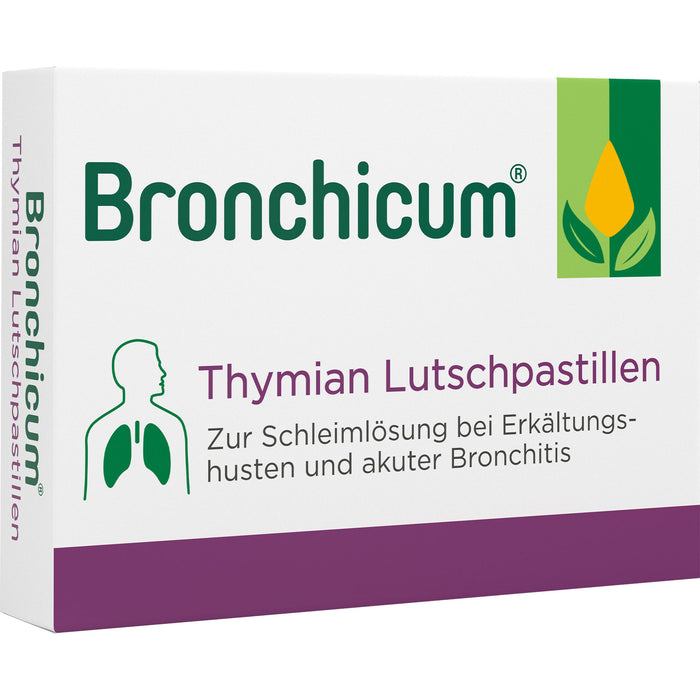 Bronchicum Thymian Lutschpastillen, 20 St. Tabletten