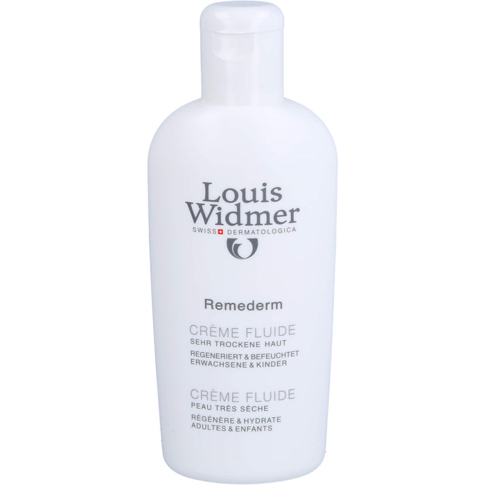Louis Widmer Remederm Creme Fluide leicht parfümiert, 200 ml Lösung