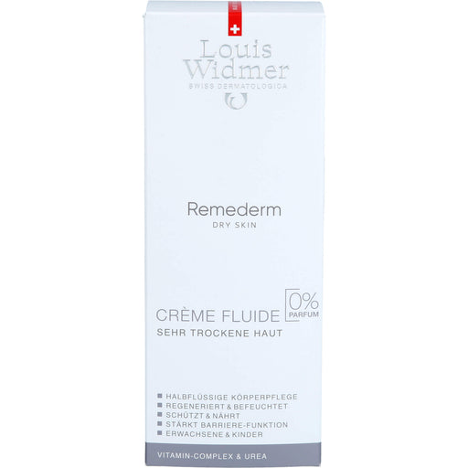 Widmer Remederm Creme Fluide unparfümiert für sehr trockene Haut, 200 ml Creme