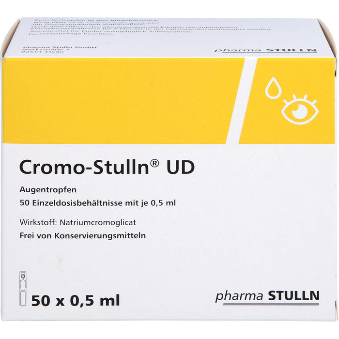 Cromo-Stulln UD Augentropfen, 50 St. Einzeldosisbehältnisse