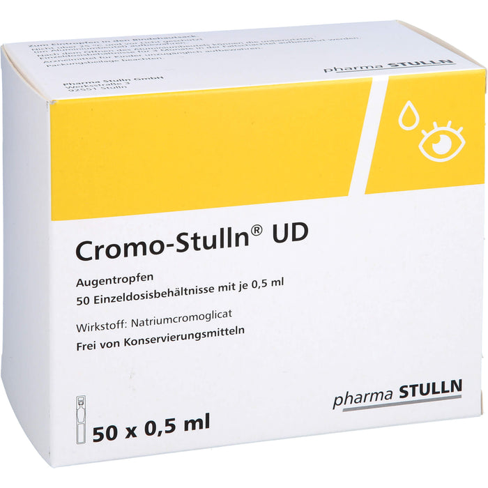Cromo-Stulln UD Augentropfen, 50 St. Einzeldosisbehältnisse