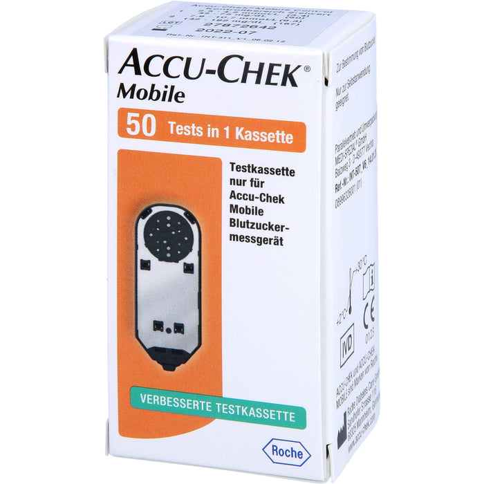 Accu Chek Mobile Testkass, 50 St TES
