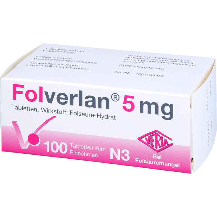 Folverlan 5 mg Tabletten, 100 St. Tabletten