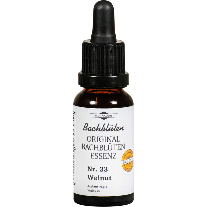 MURNAUERS Bachblüten Original Bachblüten Essenz Nr. 33 Walnut Tropfen, 20 ml Lösung